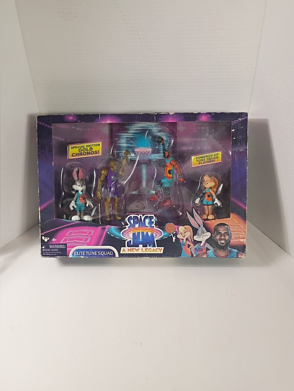 Space Jam: A New Legacy Elite Tune Squad Action Figure Set - Purple & Teal